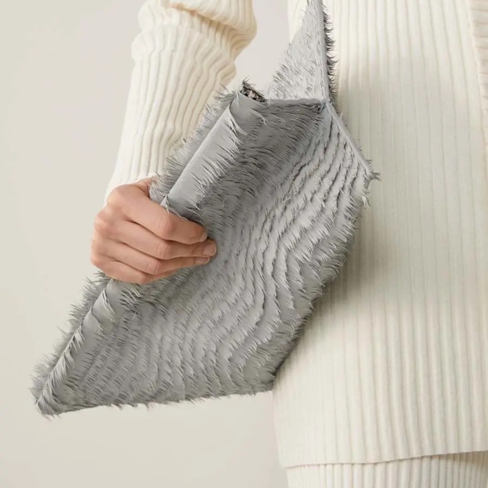 NWT - COS Bag in fringed leather